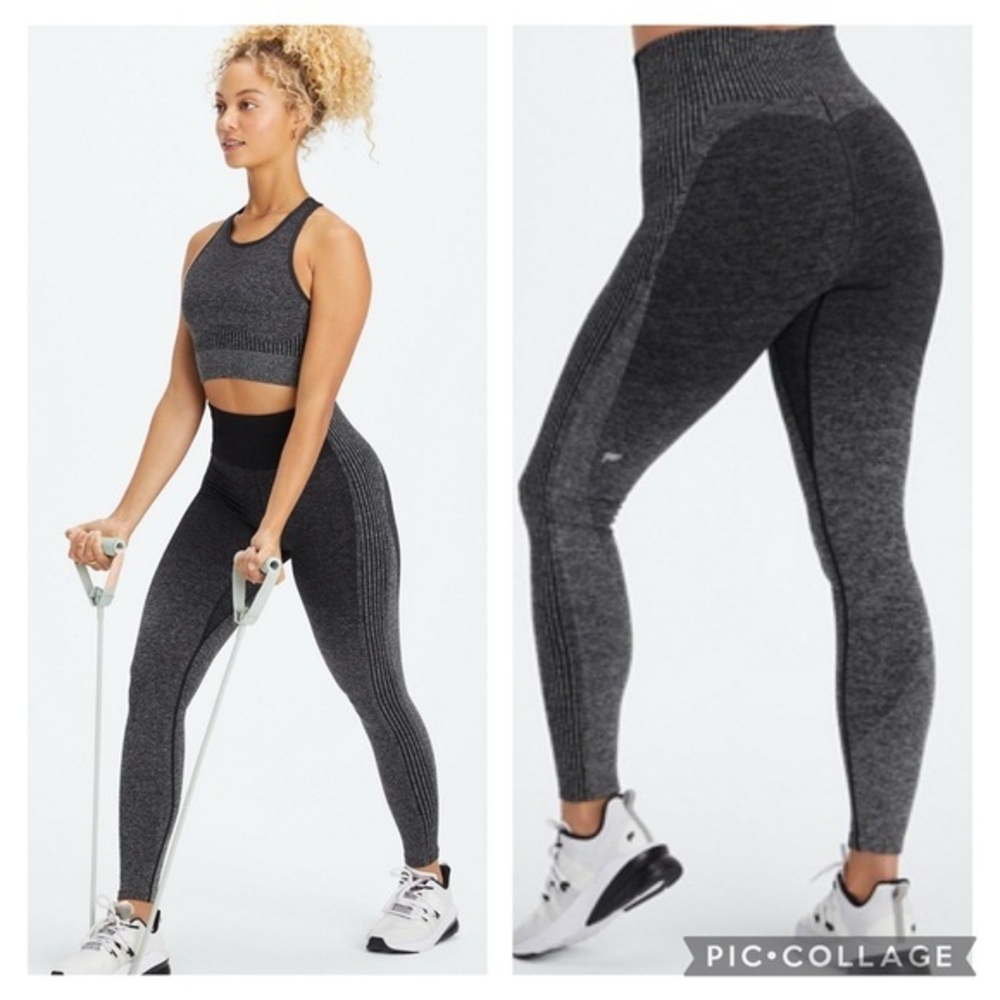 Fabletics Ombre Seamless Ultra High-Waisted Legging Sz Small
